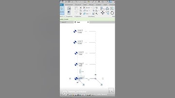 Creating Levels in Revit under 1 minute! 😍 #shorts #viral