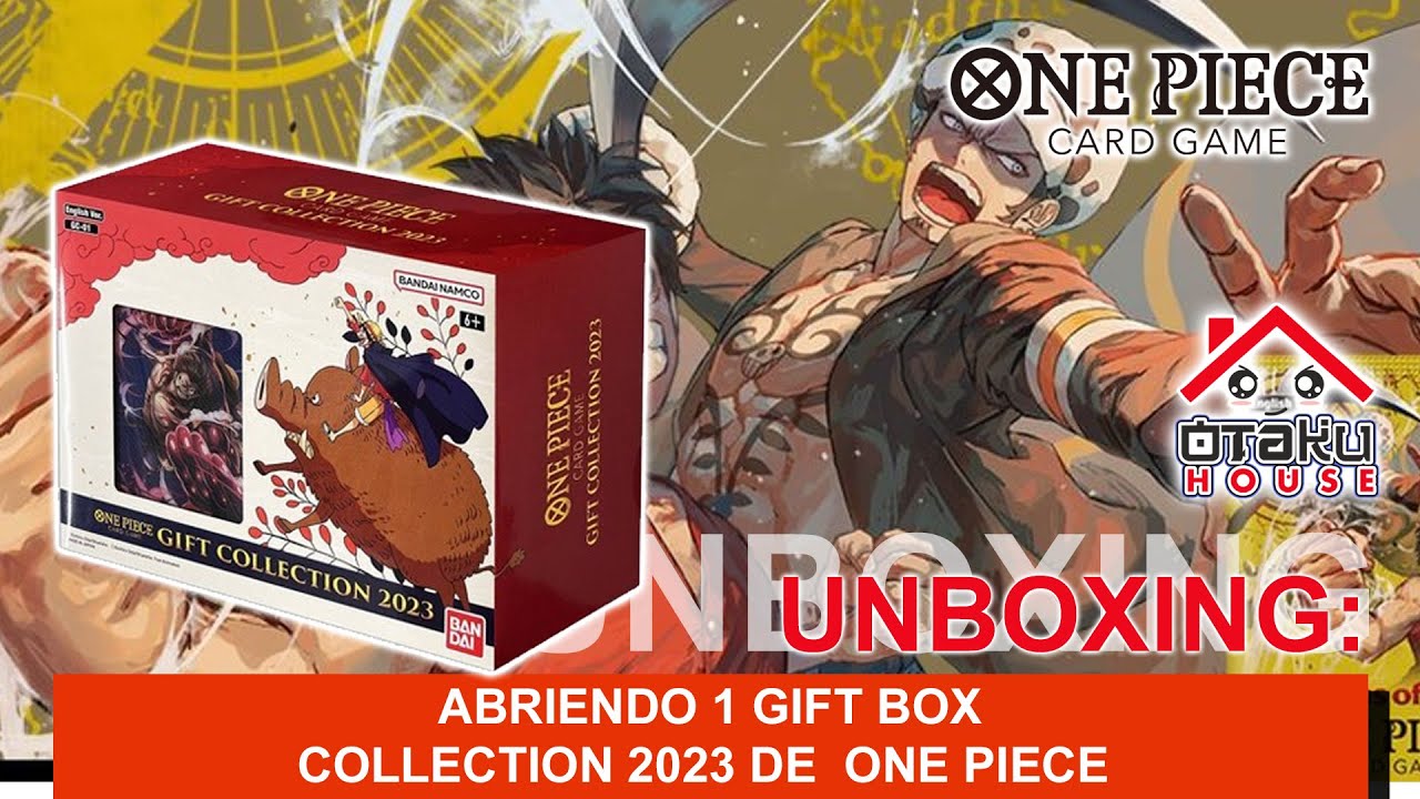 ABRIENDO EL NUEVO GIFT BOX COLLECTION 2023 DE ONE PIECE CARD GAME