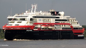 FRIDTJOF NANSEN | maiden call in Hamburg & start to 1st cruise since the lockdown | 4K-Quality-Video