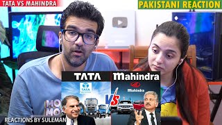 Pakistani Couple Reacts To Mahindra vs Tata Motors Company Comparison | 2022