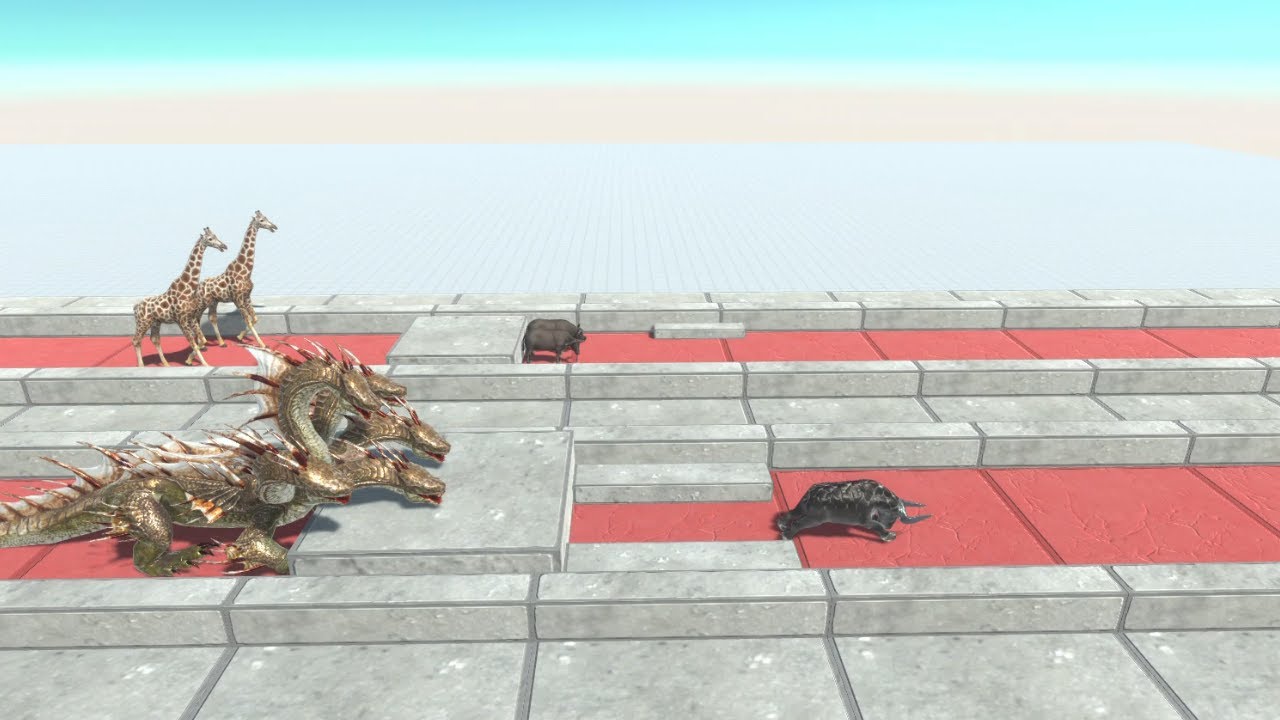 Animal Revolt Battle Simulator Relay Race