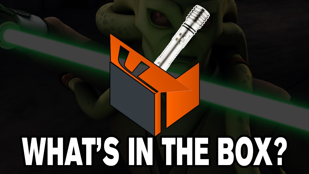 Kit Fisto Force FX Star Wars Lightsaber Unboxing [What's In The Box