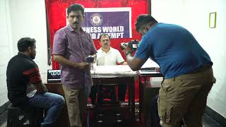 Fastest time to eat a banana (no hands)Guinness record attempt saleem Padavanna