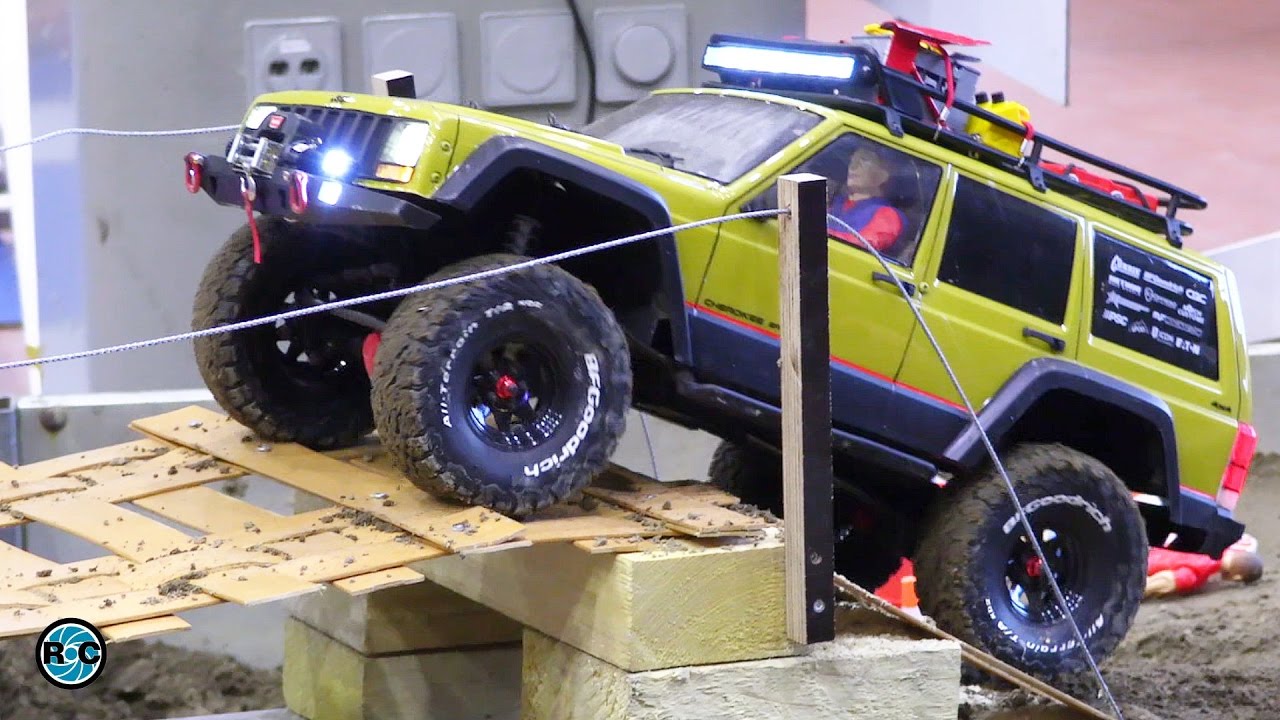 RC Crawler & Scaler Osnabrück Parcours Autohaus Härtel  - Jeep SCX10 II & Land Rover