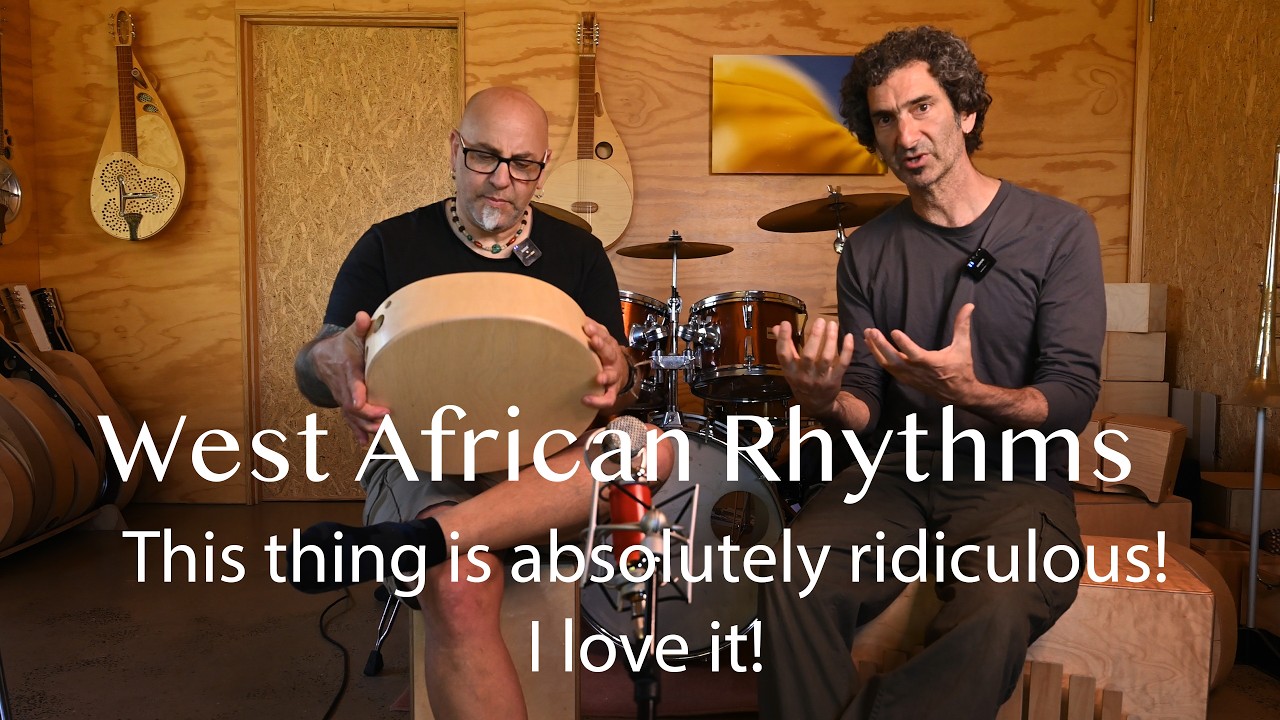 West African Rhythms on the Hybrid Lap Bongo Cajon