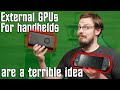 External graphics cards are never worth it  onexgpu review