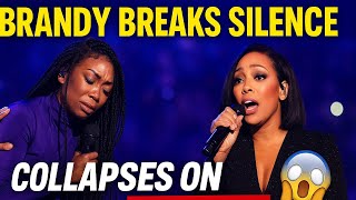 Brandy BREAKS SILENCE After Collapsing On Stage & Ending Concert Early With Monica—Fans Are Worried!