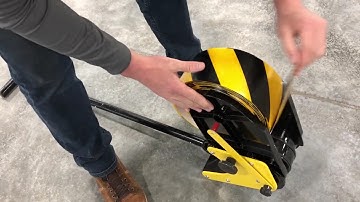 How To Use The New Mighty Liner Floor Tape Applicator
