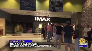 It's not just The Odyssey; Cinemark says this year has broken records at the movie theater