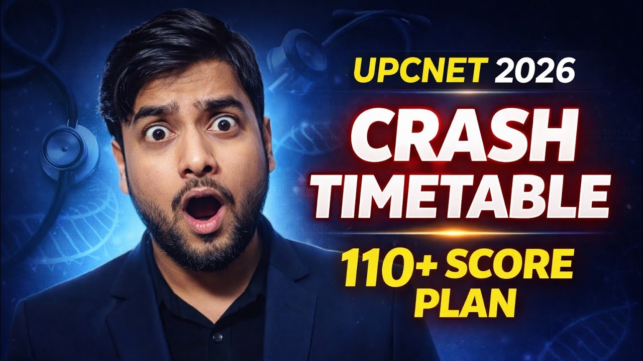 Zero to 110+ in UPCNET 2026 😳 Complete Crash Timetable