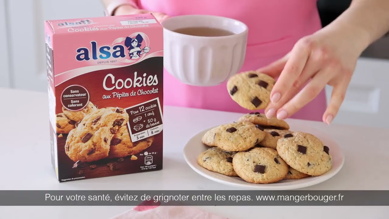 Cookies aux Pépites de chocolat alsa - 3