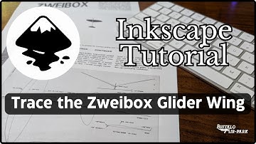 Inkscape Tutorial: Trace the Zweibox Glider Wing (1976 Design by John Oldenkamp)