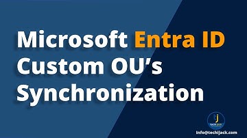 Microsoft Entra ID-gebruikerssynchronisatie | Aangepaste OU