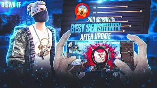 OB 44 AFTER UPDATE NEW SENSITIVITY SETTING IN FREE FIRE || AUTO HEADSHOT SETTING FREE FIRE