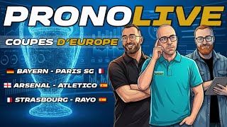 🔴 PronoLive: Betting predictions with odds - Champions League semi-finals, with Bayern - PSG! screenshot 1