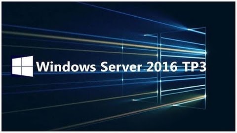 Installing Windows Server 2016 Technical Preview on VirtualBox