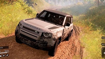 Range Rover - Snowrunner - TNB Trail Map - Ultra HD Graphics - Off-road - Gtx 1650 (No Commentary)