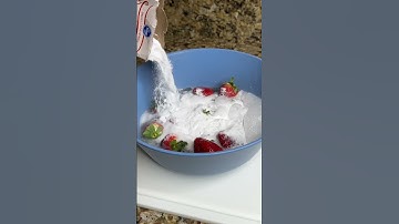 YES! BUGS live in your strawberries!! 😮🤮#shorts