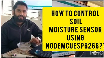 How to Connect Soil Moisture Sensor to an NODEMCUESP8266?  #infysky #reactjs #arduino #laravel