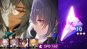 v1.3.2 MoC 10 E1 Hyperspeed Bronya + E0 Slow Jing Yuan Showcase - Honkai: Star Rail