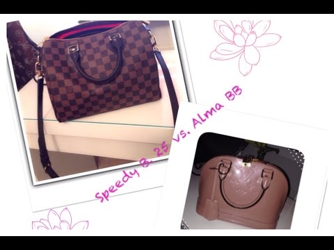 How I pack my bag: Louis Vuitton Alma PM | Doovi