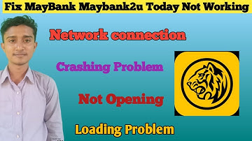 How to Fix MayBank Maybank2u App Not Working & Not Open & Loading Problem | Technical Soriful