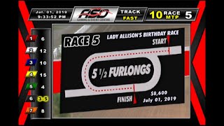 ASD - July 1, 2019 - Race 5