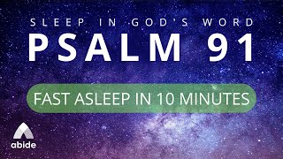 Fall Asleep in 10 Min: PSALM 91 - Black Screen