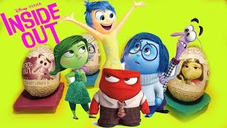Disney Inside Out Surprise Eggs Unboxing Video By Kids Fun Corner