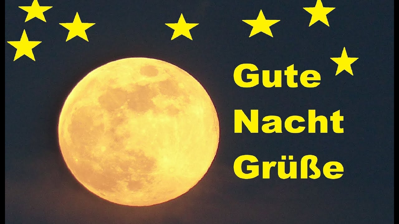 Gute Nacht Bilder Mond Und Sterne