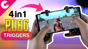 Best PUBG Mobile Triggers!! 🔥🔥 4 in 1 PUBG Trigger & Gamepad
