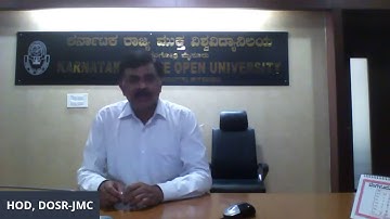 Orientation Program - MA Journalism and Mass Communication - KSOU - 20-01-2021