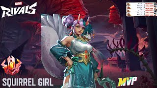 Dropping 20 Kills and UNKILLABLE With Squirrel Girl! | Marvel Rivals Ranked