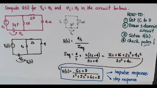 Transfer function for a 3 storage element circuit