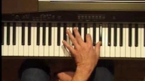 Piano Lesson - B Major Triad Inversions (Left Hand)
