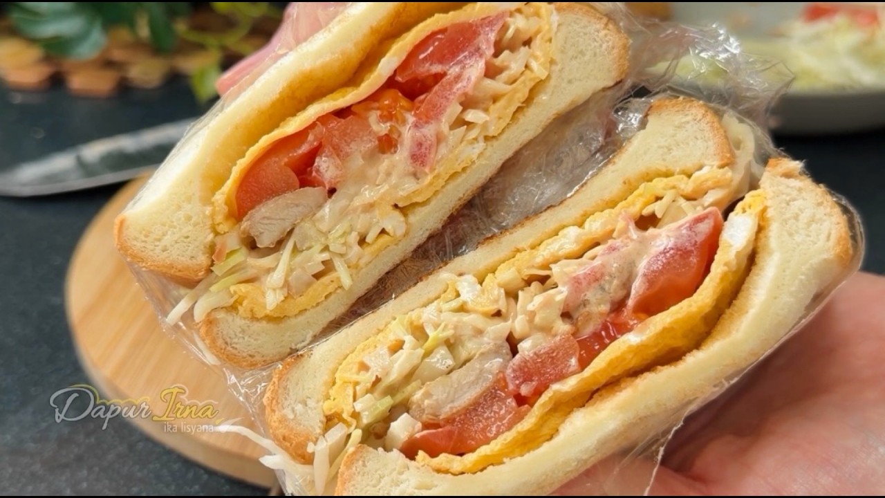 Sandwich rumahan, yuk dicoba ‼️