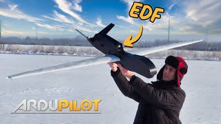 I built a huge RC Global Hawk Drone  but does it fly?