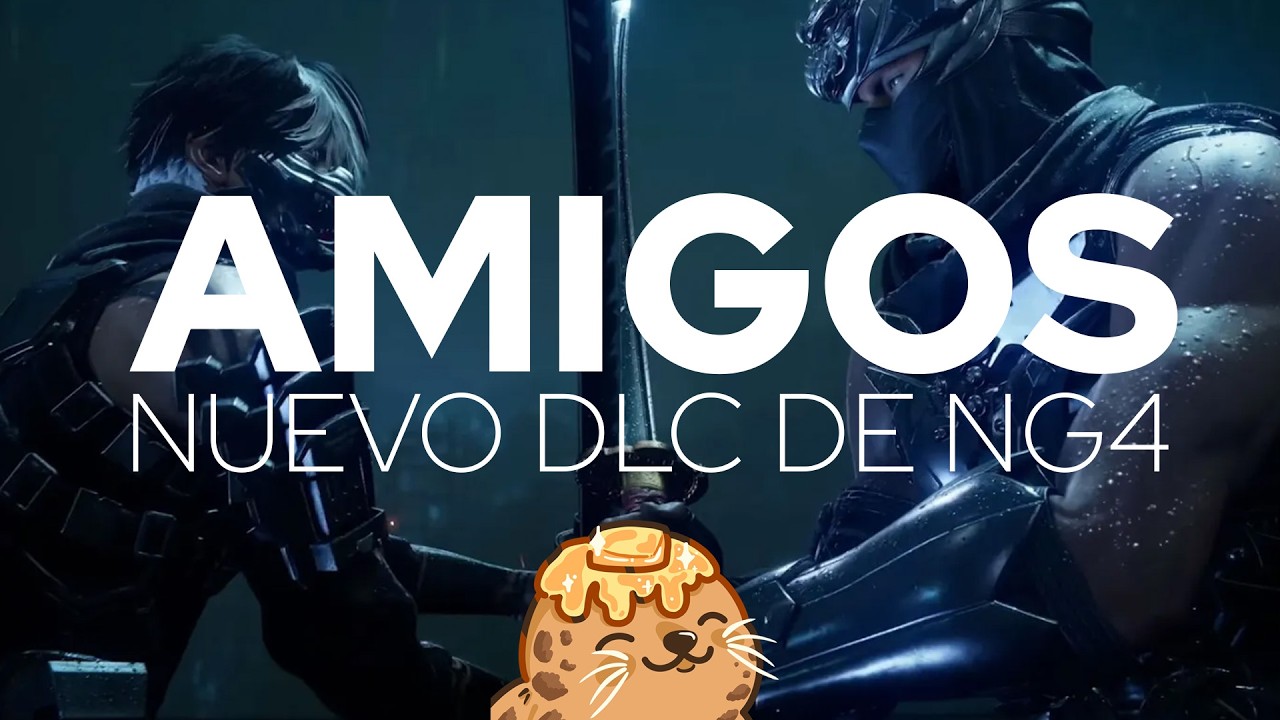 Ryu Hayabusa y su amigo el Yakumo juntos como amigos edición DLC