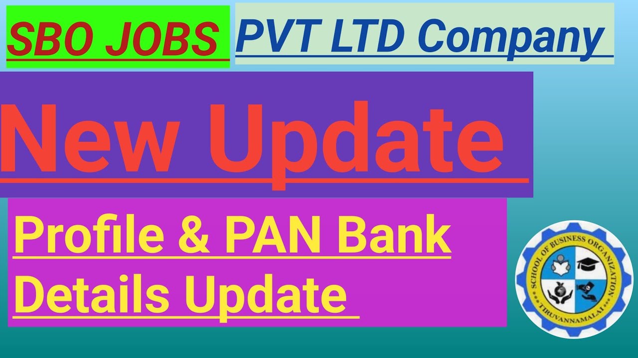 SBO JOBS SBO PVT LTD company New Update See the SBO Official Notice Board...