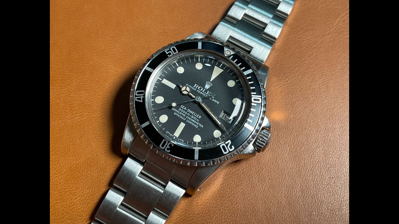 ロレックス シードゥエラー Ref.1665 ブラック ヴィンテージ 232217