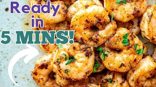 Quick and Easy PAN SEARED SHRIMP || How To Make Shrimp Delicious || 15-minute recipe for dinner