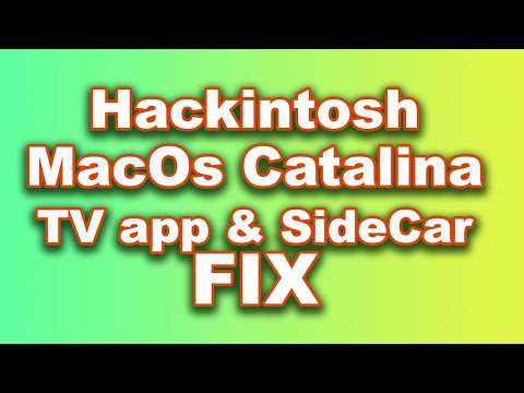 Apple TV and SideCar Crashing Issue FIX | MacOs Catalina | 2020