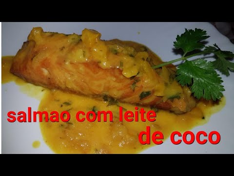 Vídeo: Salmão Em Leite De Coco