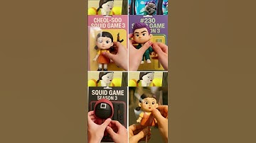 Unboxing Toys Squid Game Season 3! Part 4