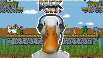 Playing duck game online (turns to madness hehe)