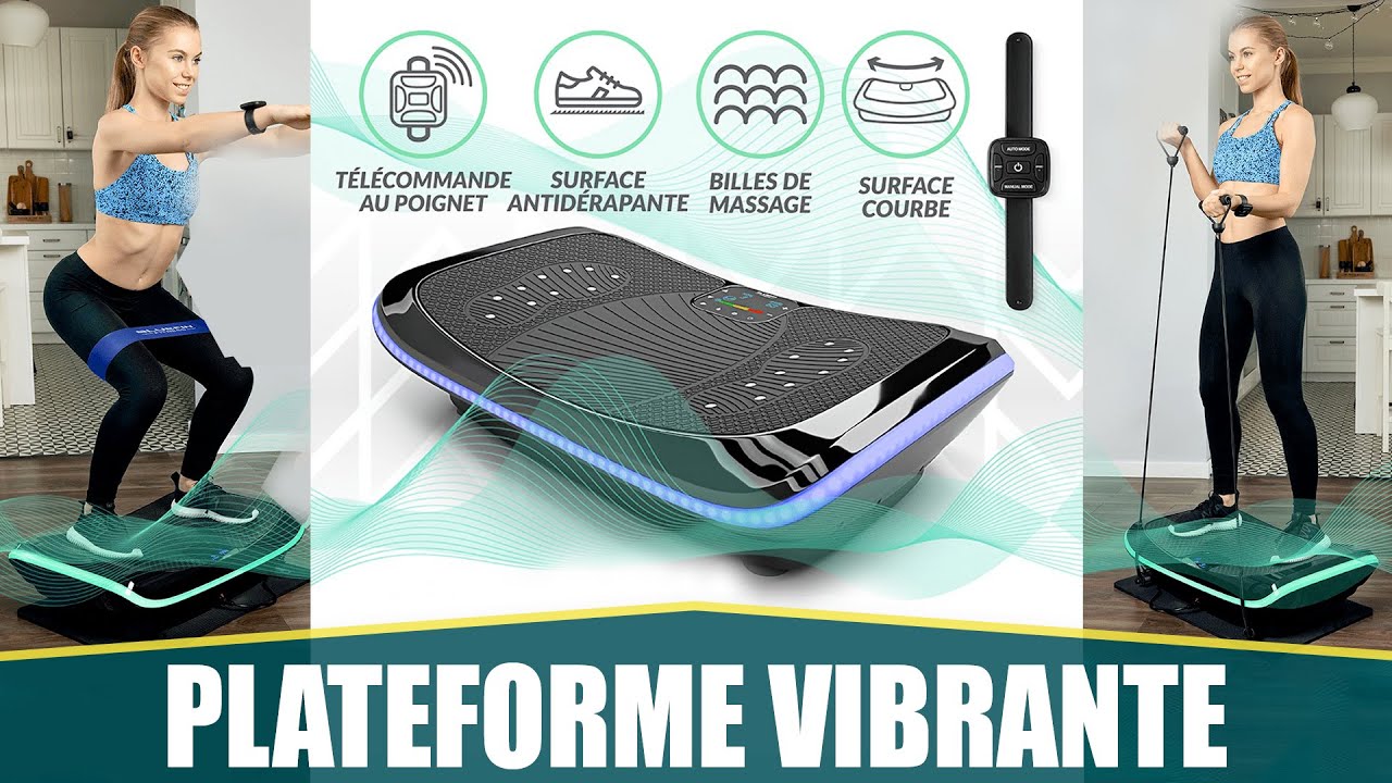 LA MEILLEURE PLATEFORME VIBRANTE ET OSCILLANTE 4D Bluefin Fitness — free download