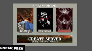 Server Browser | Sneak Peeks