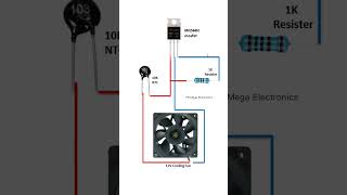 🌡️ Automatic Temperature Controlled Fan | Circuit Diagram #electrical #fan #automation