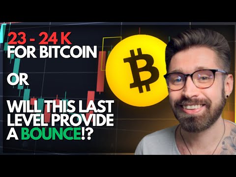 BITCOIN PRICE PREDICTION 2023?IS BTC HEADING FOR 23 - 24K OR COULD WE BOUNCE OFF THIS TARGET!? ? ?