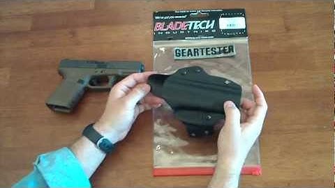 Blade-Tech Eclipse OWB Holster (Table Top Review) by TheGearTester